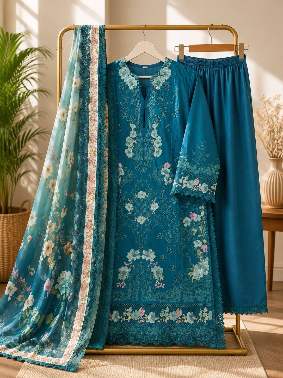 ELAF-8 By DEEPSY SUITS 01 To 06 Series Pakistani Suits Colorful Ethnic Wear Pure Cotton Readymade Dresses At Wholesale